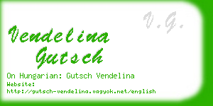 vendelina gutsch business card